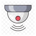 Uberwachungskamera Alarm Alarm Icon