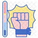 Uberwaltigt Symbol