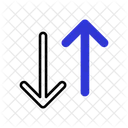 Pfeilsymbol Nach Oben Und Unten Symbol