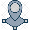 Mapa Pin Navegacion Icon