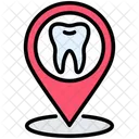 Ubicacion Clinica Dental Pin Icono