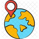 Mapa Pin Navegacion Icon