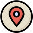 Social Ubicacion Mapa Pin Icono
