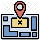 Marcador Usted Esta Aqui Favorito Icono