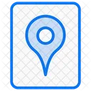 Mapa Pin Navegacion Icon