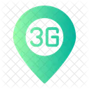 3 G Ubicacion Pin Icono
