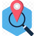 Buscar Ubicacion Gps Localizar Icono