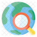 Buscar Ubicacion Buscar Globo Mapa Mundial Icono