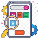 Buscar Ubicacion Analisis De Ubicacion Encontrar Ubicacion Icono