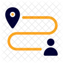 Ruta Mapas Y Ubicacion Marcador De Posicion Icono