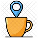Ubicación de la cafetería  Icono