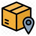Caja Ubicacion Entrega Icono