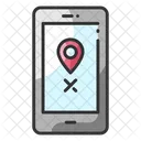Rastrear Ubicacion Rastrear Criminales Ubicacion De Telefonos Inteligentes Icono