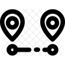 Rastrear Ubicacion Copiar Fondo Icono