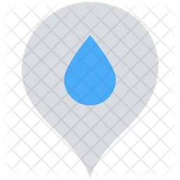 Ubicación del agua  Icono