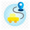 Ubicación del auto  Icono