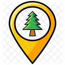 Ubicación del bosque  Icono
