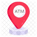 Ubicación del cajero automático  Icono