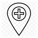 Ubicación del hospital Icono