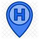 Hotel Marcador De Posicion Pin Icon