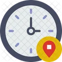 Ubicación del reloj  Icon