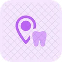 Ubicación del dentista  Icon