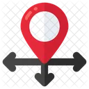 Direcciones De Ubicacion Gps Navegacion Icon