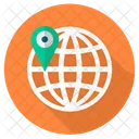 Ubicación mundial  Icon