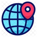 Ubicación mundial  Icono