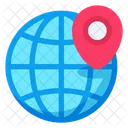 Ubicación mundial  Icono