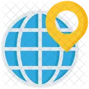 Ubicación mundial  Icon