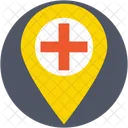 Hospital Ubicacion Pin Icon