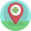 Farmacia Ubicacion Pin Icono