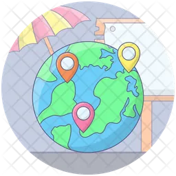 Ubicación internacional  Icono