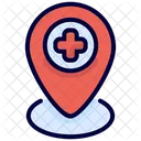 Ubicacion Medico Pin Icon