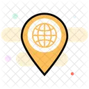 Ubicacion Global Gps Navegacion Icono