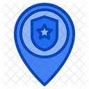 Policia Estacion Marcador De Posicion Icon