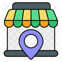 Ubicación de la tienda  Icon