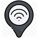 Ubicación wifi  Icono