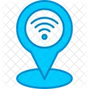 Ubicación wifi  Icono