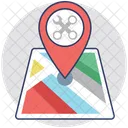 Servizio Posizione Mappa Icon