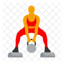 Rund Gewichtsball Kettlebell Symbol