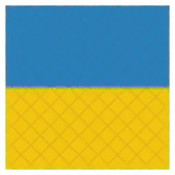 Ucrania Flag Icono