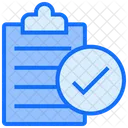Uction Document Checked Icon