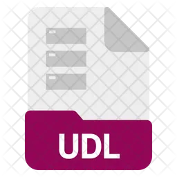 Udl file  Icon