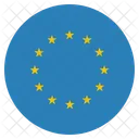 Ue Bandera Europa Icono