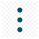 Three Dot Menu Option Icon