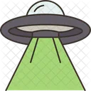 Ufo Light Alien Icon