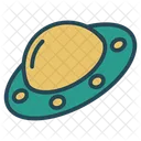 Ufo Astronomy Flying Saucer Icon