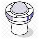 Ufo Spacecraft Flying Saucer Icon